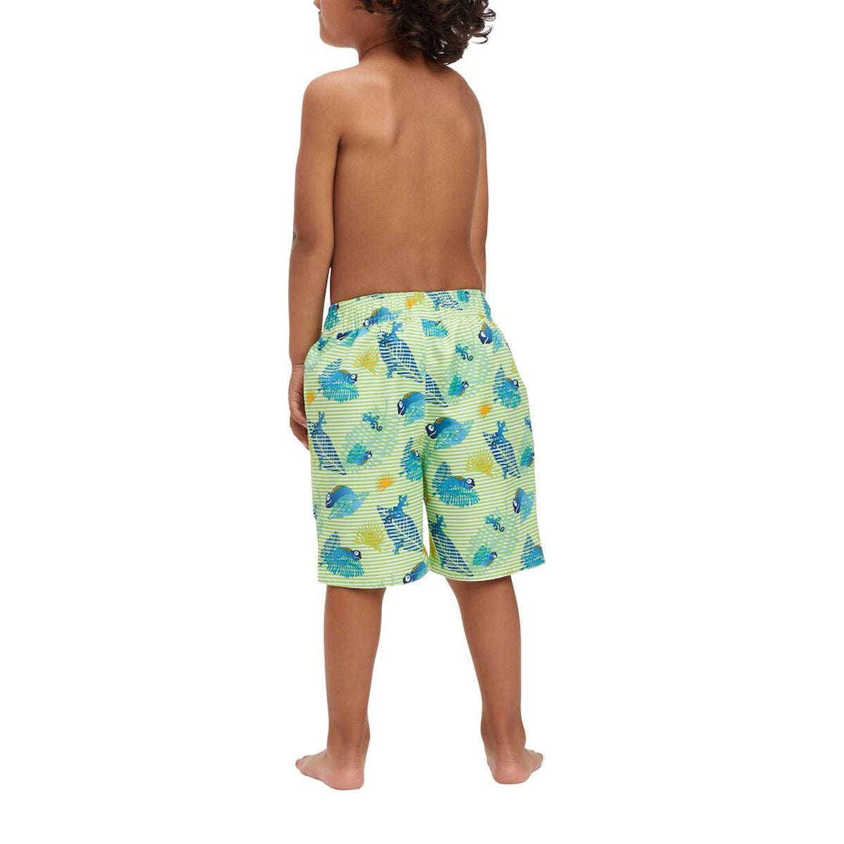 Firefly Swimming Short For Kids, Green & Aop