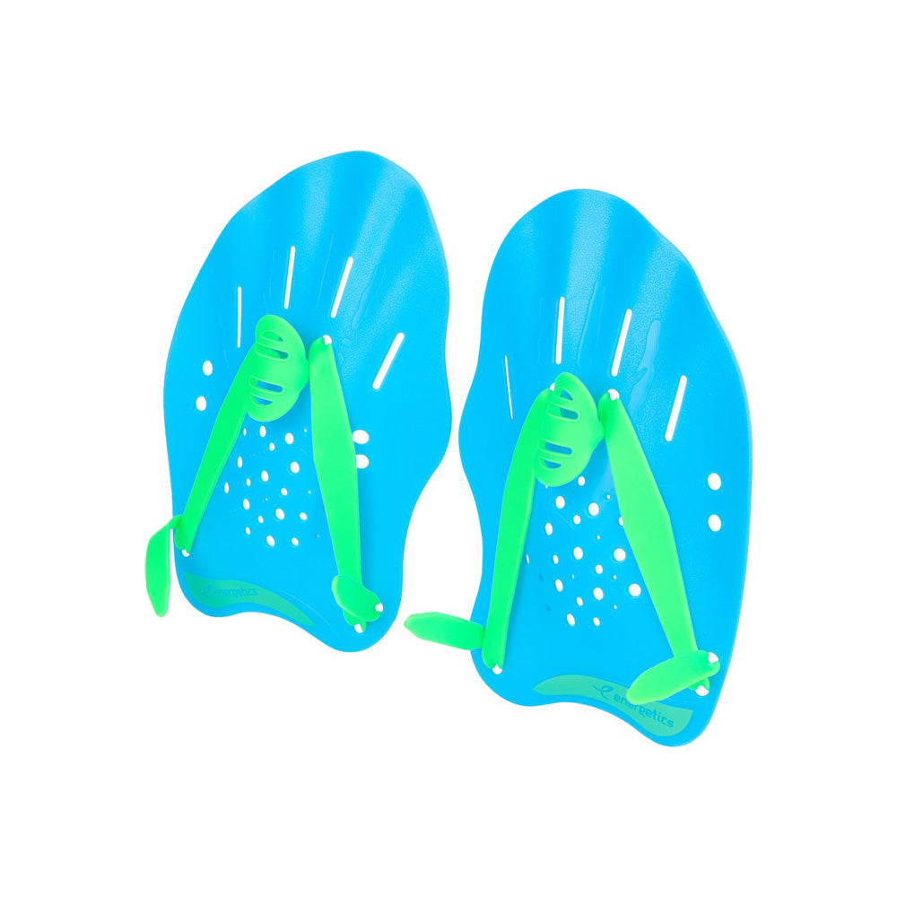 Energetics Swimming Paddle For Unisex, Blue & Green