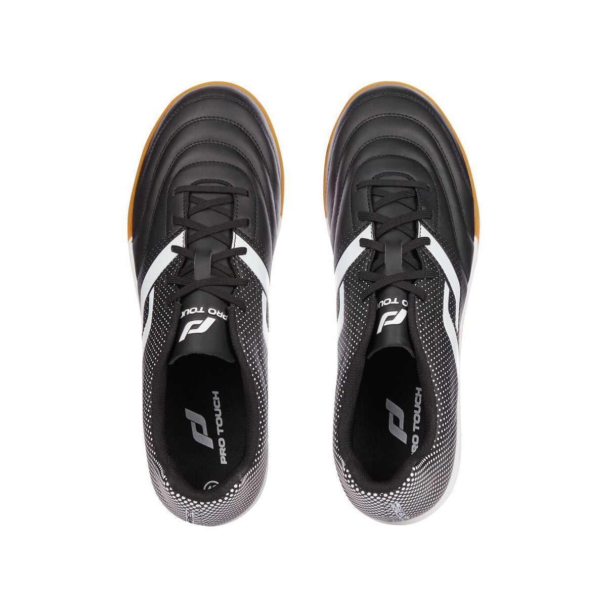 Pro Touch Classic Football Indoor Shoes For Men, Black & White