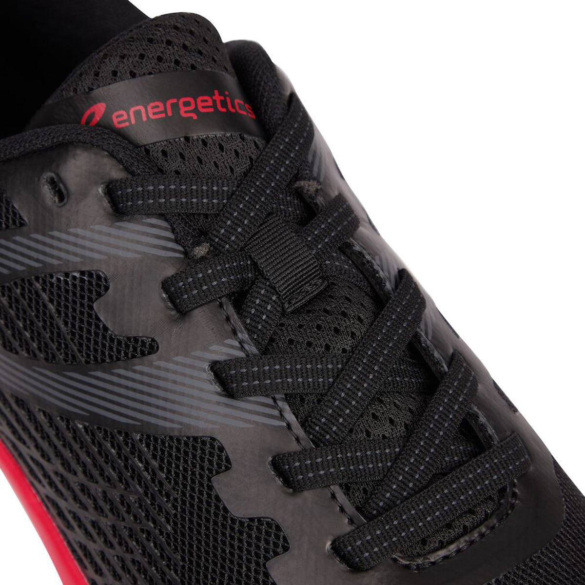 Energetics Elexir M Running Shoes For Men, Black & Red
