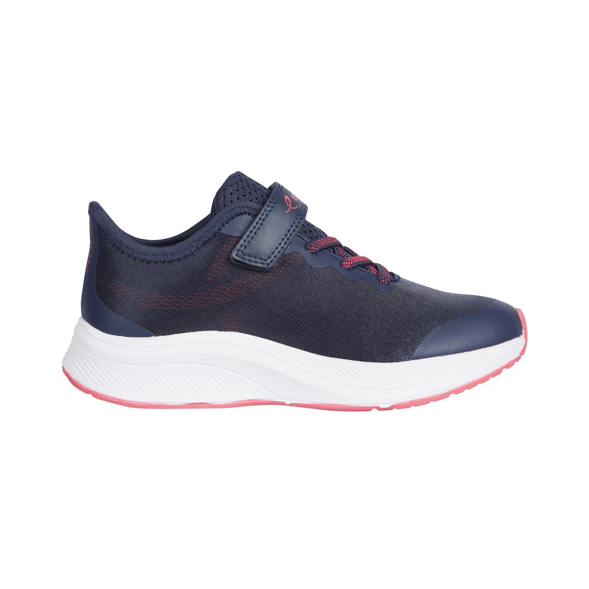 Energetics Running Shoes For Kids, Navy & Pink