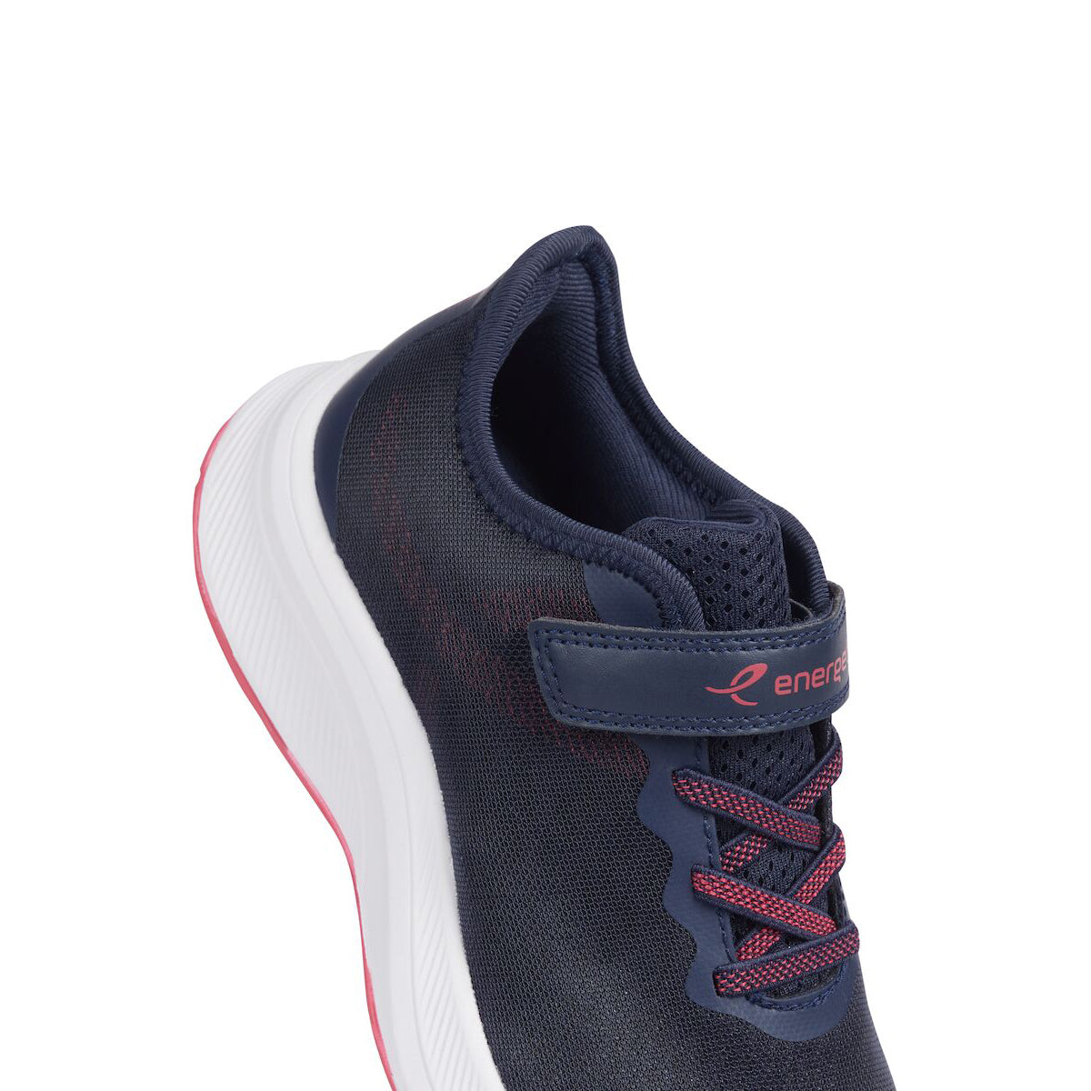 حذاء جري Energetics Running للأطفال، باللون الأزرق الداكن والوردي