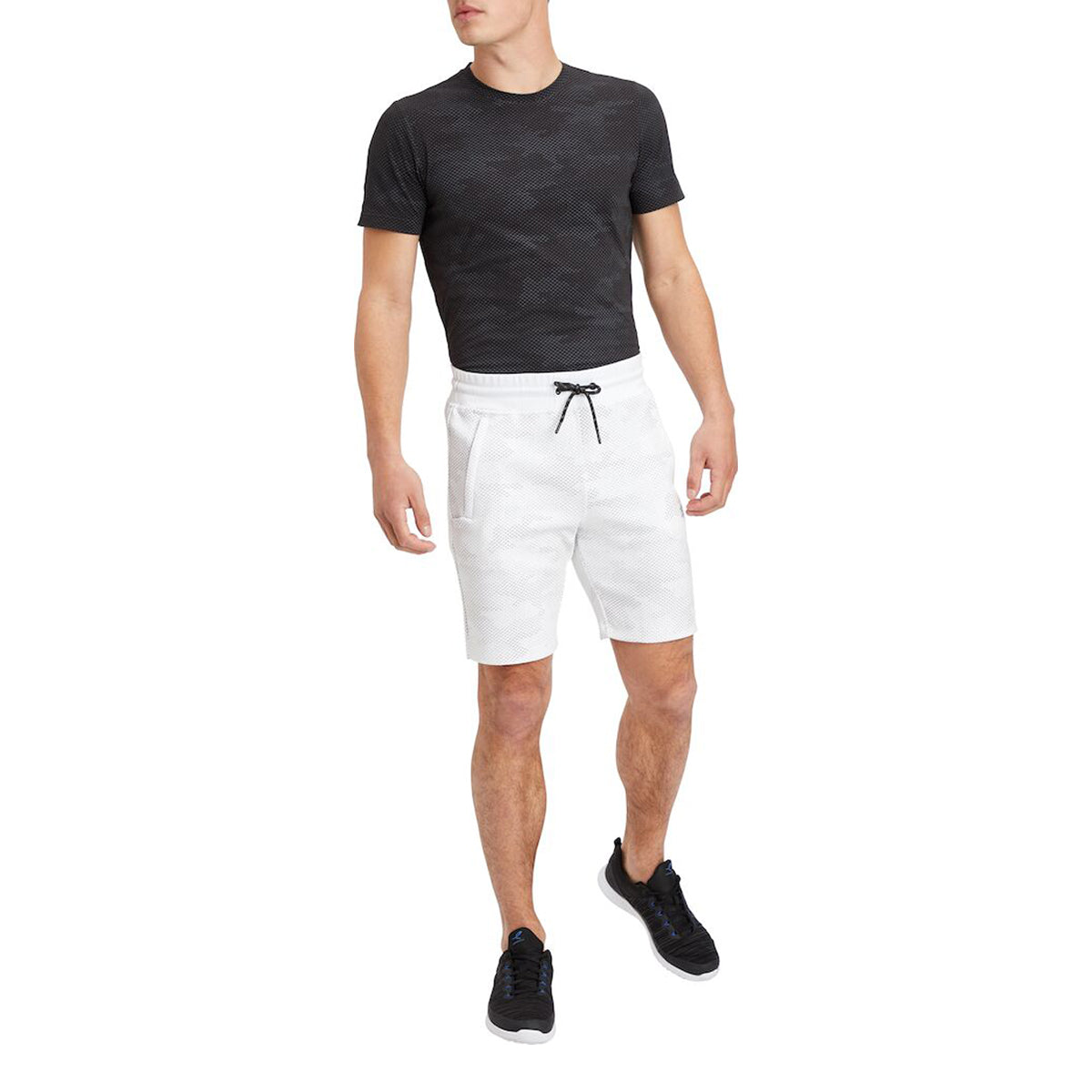 Energetics Lifestyle Short For Men, Aop & White