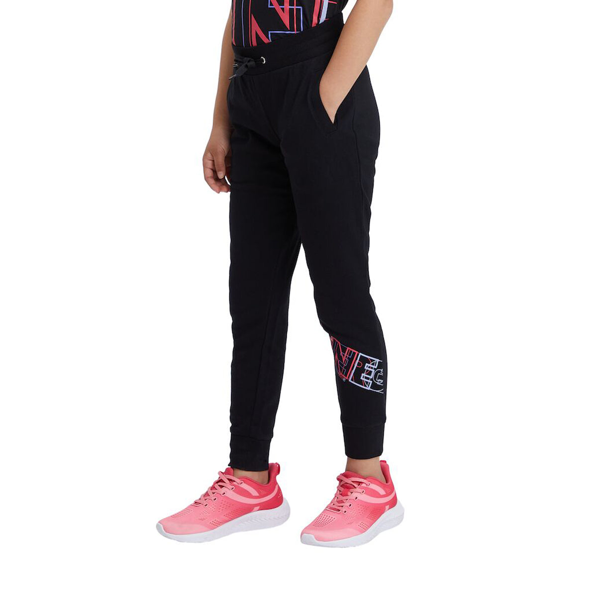 بنطال Energetics Lifestyle للأطفال، أسود