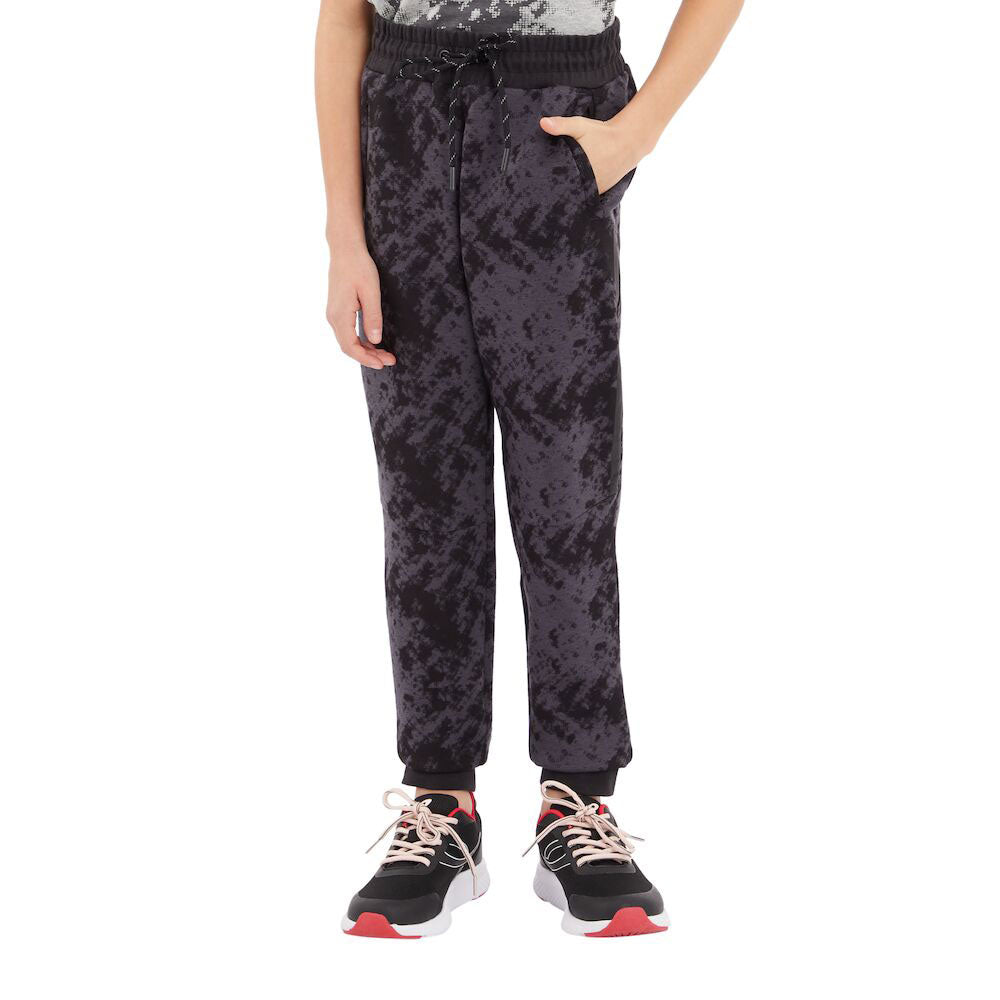 Energetics Lifestyle Pants For Kids, Aop & Black