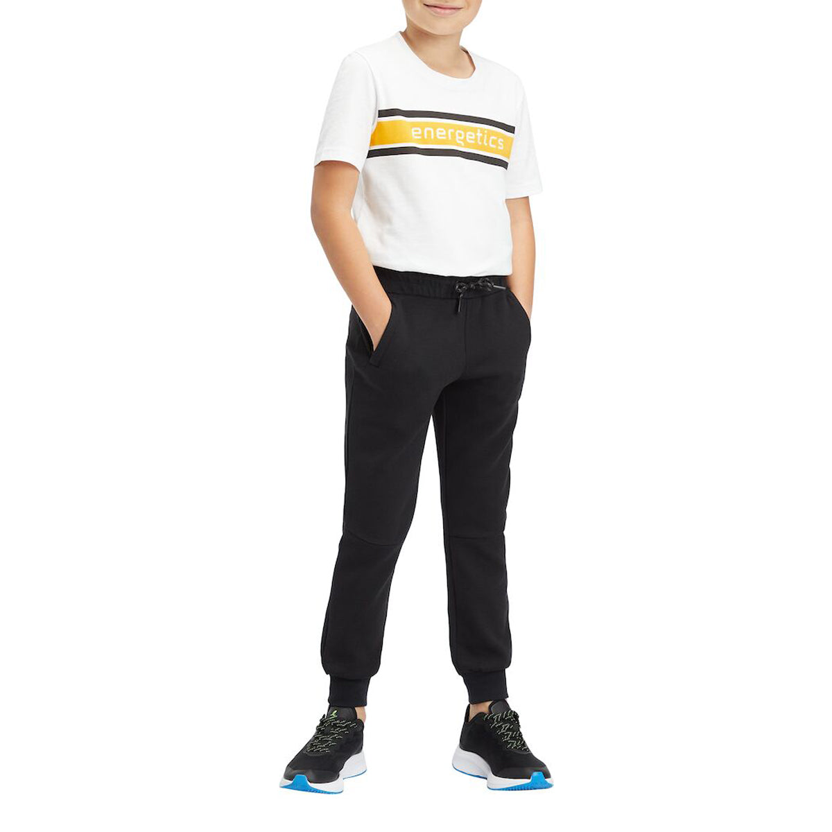 Energetics Lifestyle Pants For Kids, Black