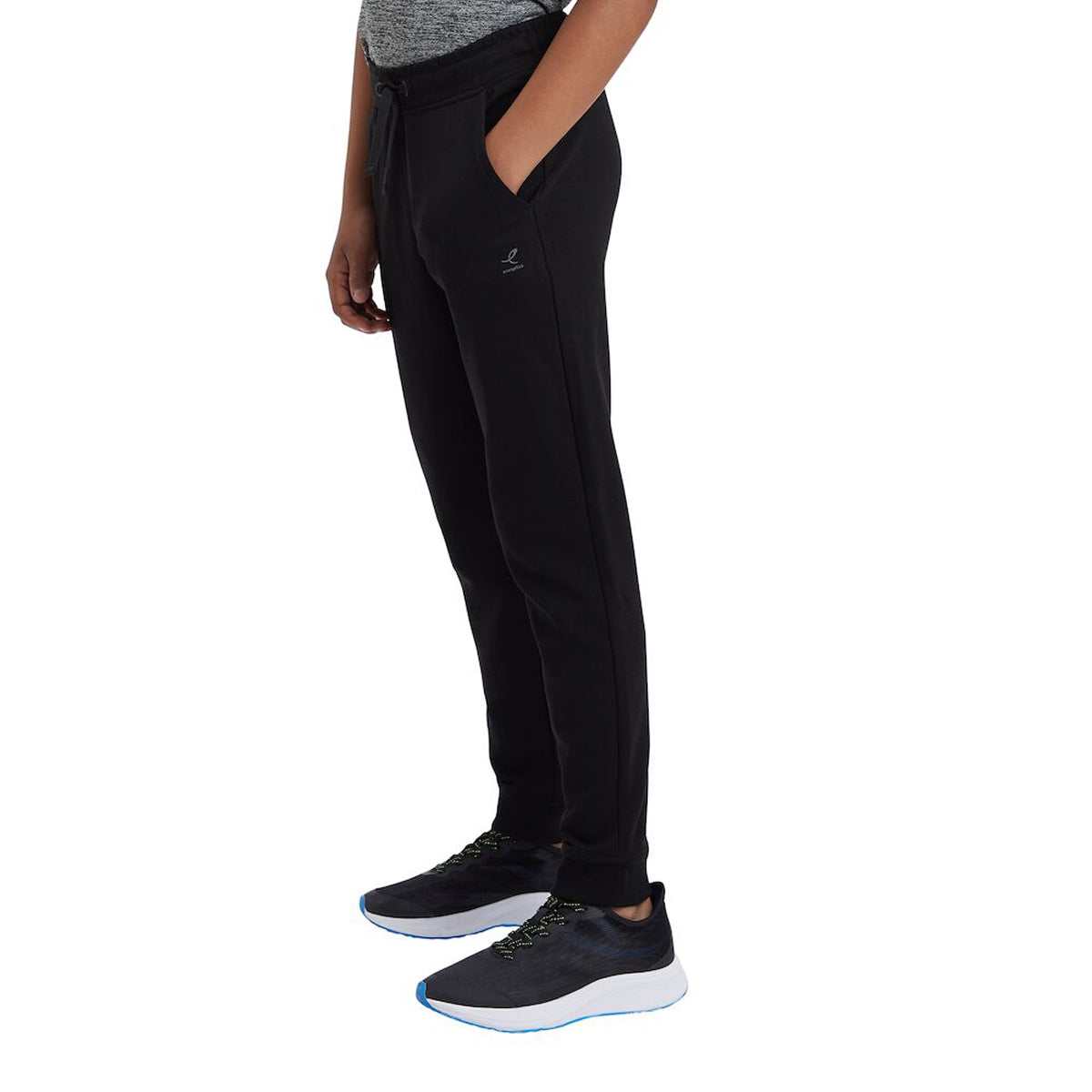 بنطال Energetics Lifestyle للأطفال، باللونين الأسود والأحمر