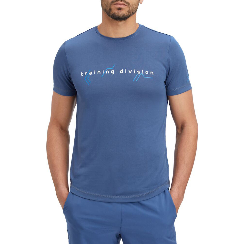 Energetics Martti Cross Training T-Shirt For Men, Dark Blue