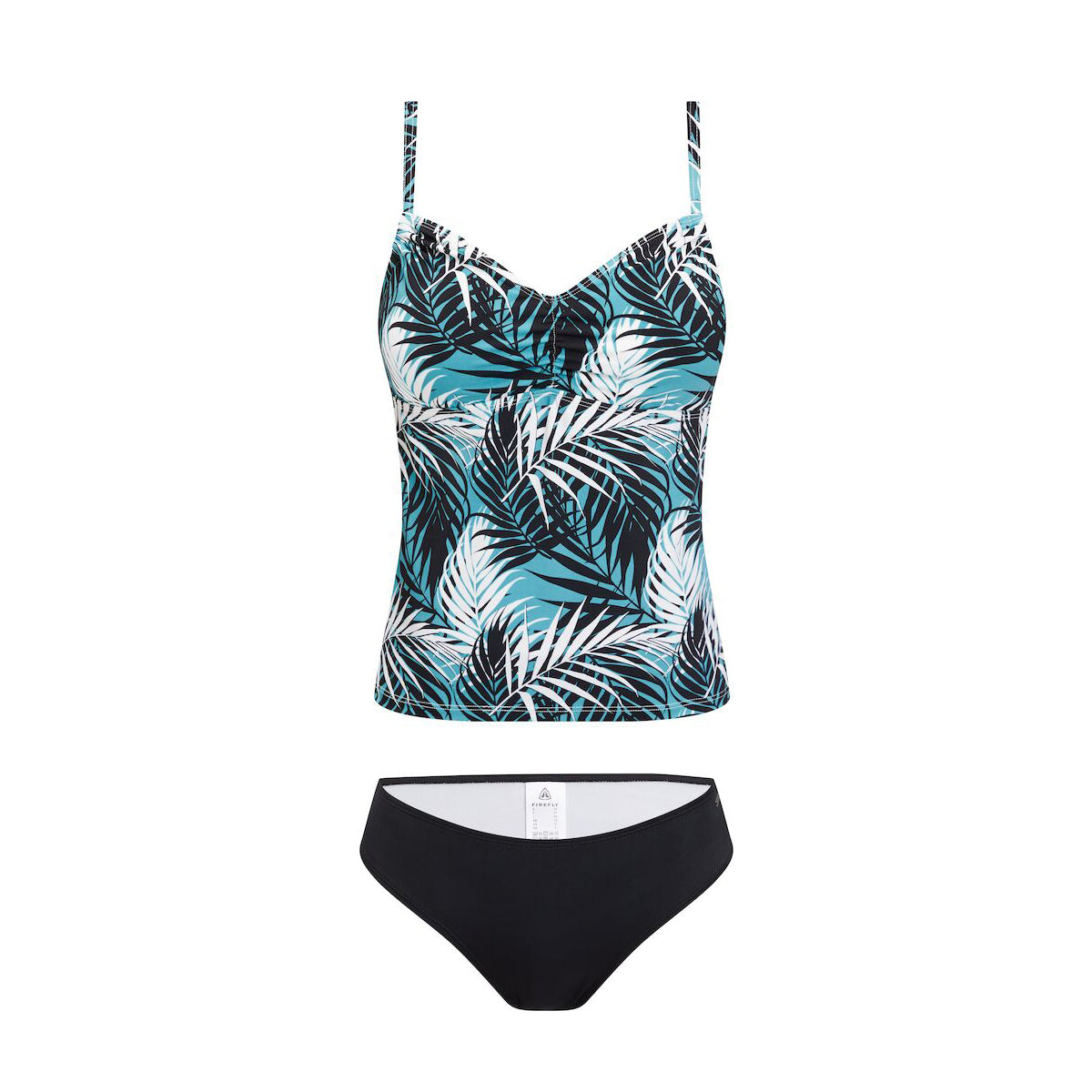 Firefly Swimming Tankini For Women, Aqua Blue - 1 Piece