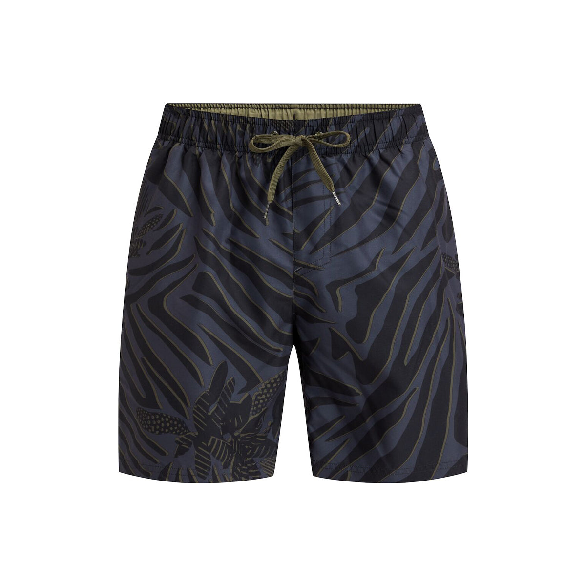 Firefly Swimming Short For Men, Dark Olive