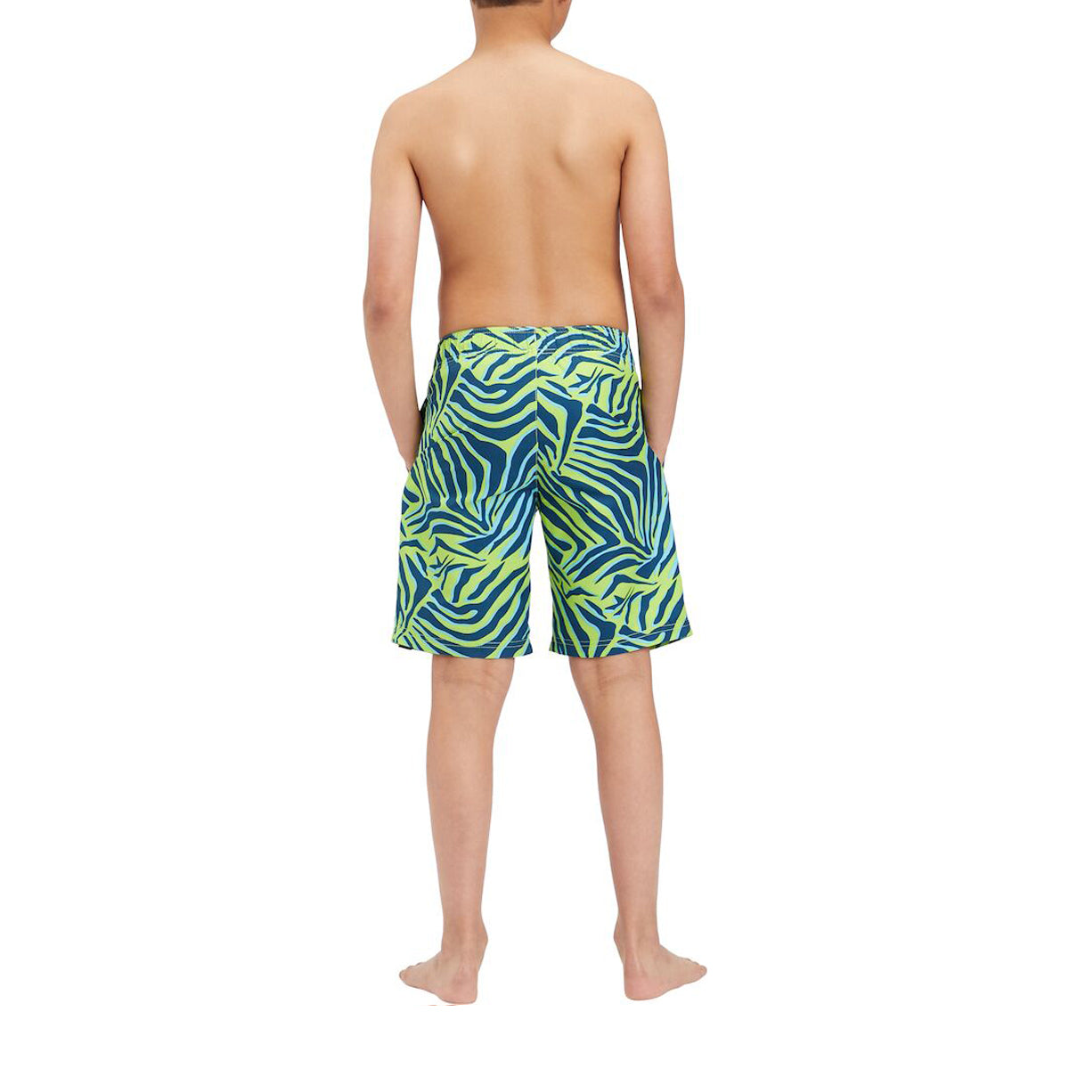 Firefly Swimming Short For Kids, Green Lime