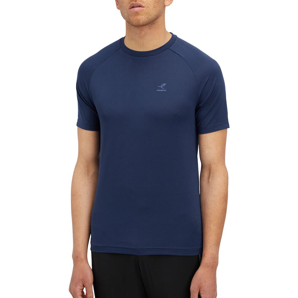 تي شيرت Energetics Running للرجال، أزرق داكن