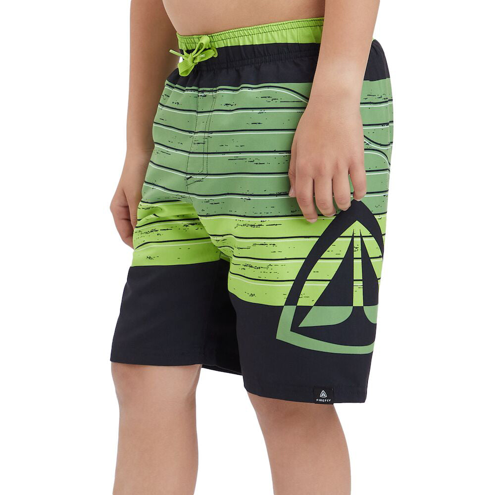 Firefly Swimming Short For Kids, Green Lime