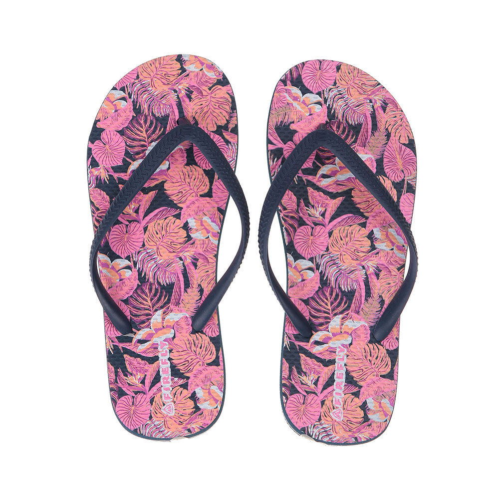 Firefly Madera D12 Flip-Flops For Women, Pink & Violet