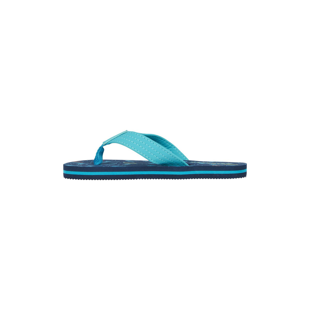 Firefly Swimming Flip Flop For Kids, Blue & Turquoise