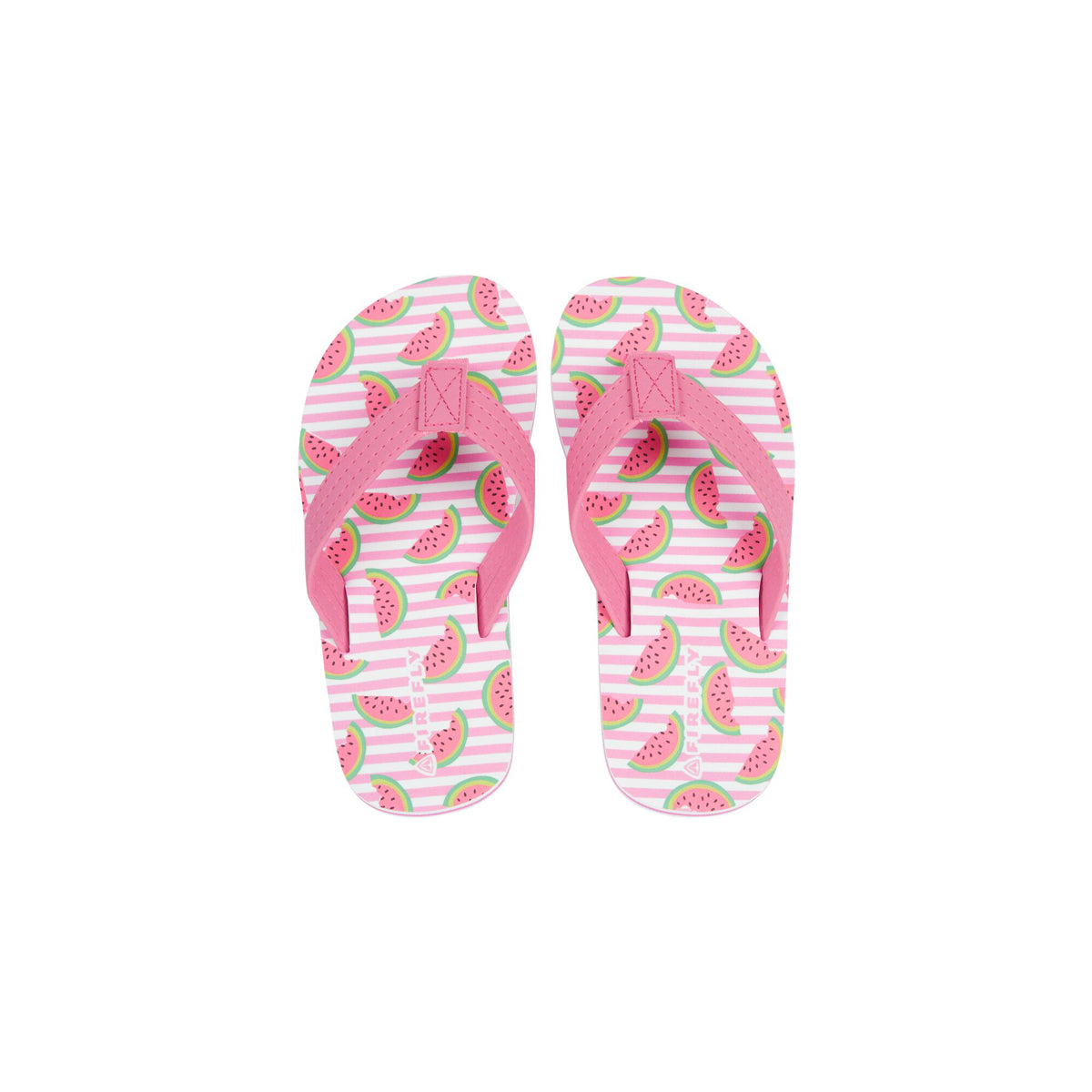 Firefly Swimming Flip Flop For Kids, Pink & Aop