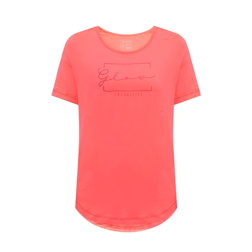 Energetics Janne T-Shirt For Women, Watermelon Red