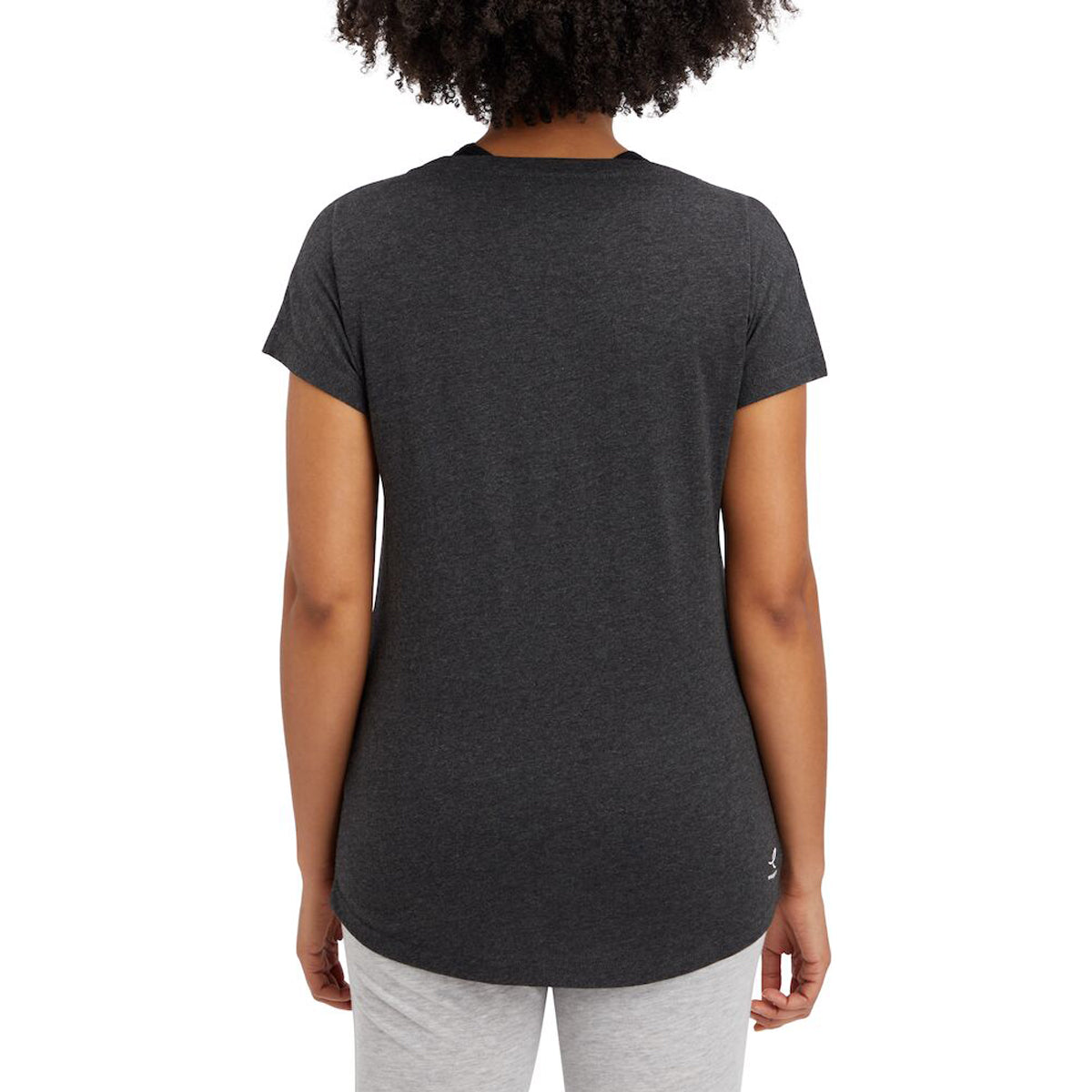 Energetics Cully Lifestyle T-Shirt For Women, Dark Grey