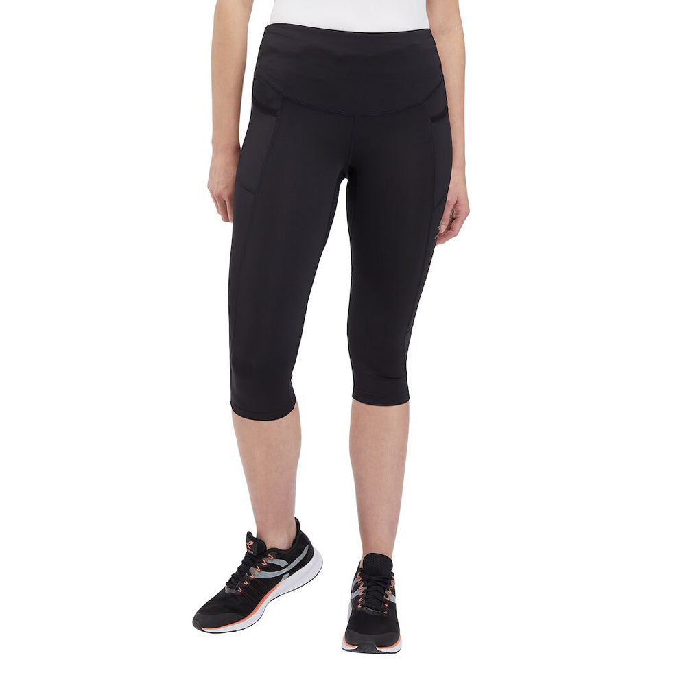 Energetics Running Bermuda For Women, Black