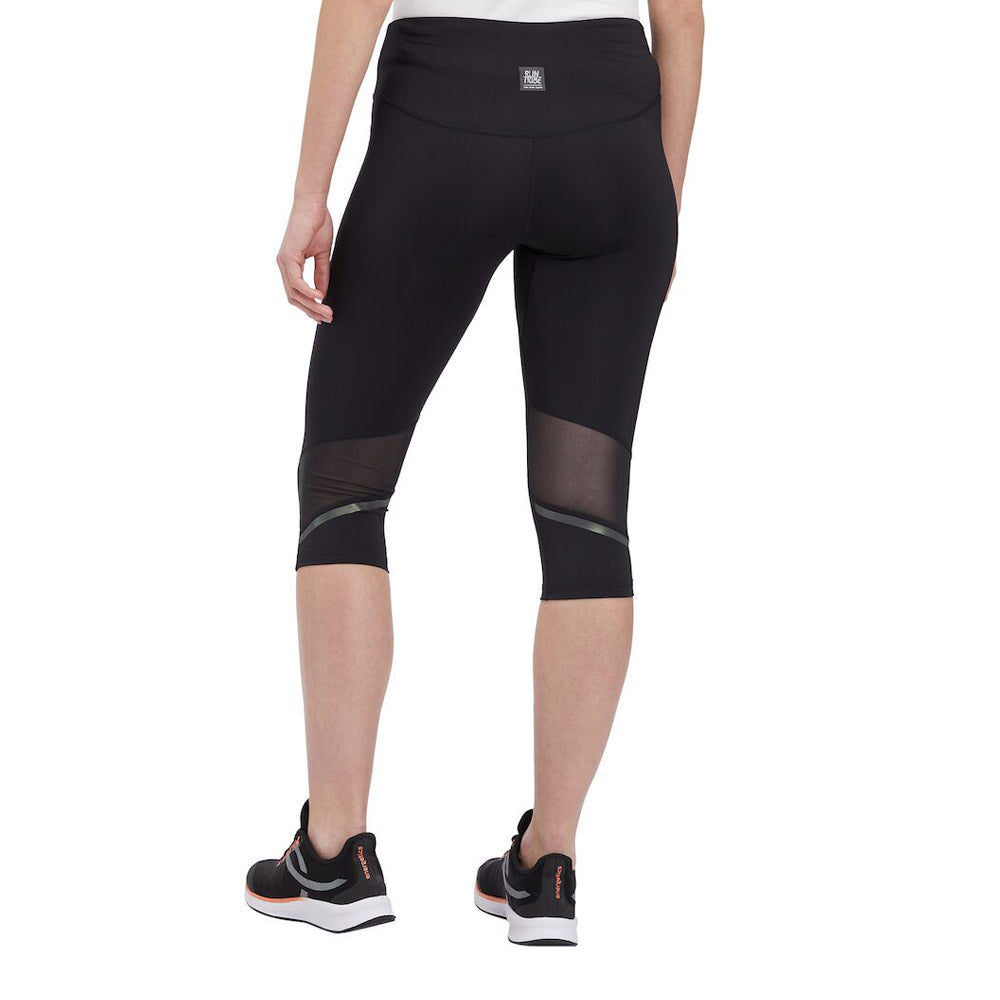Energetics Running Bermuda For Women, Black