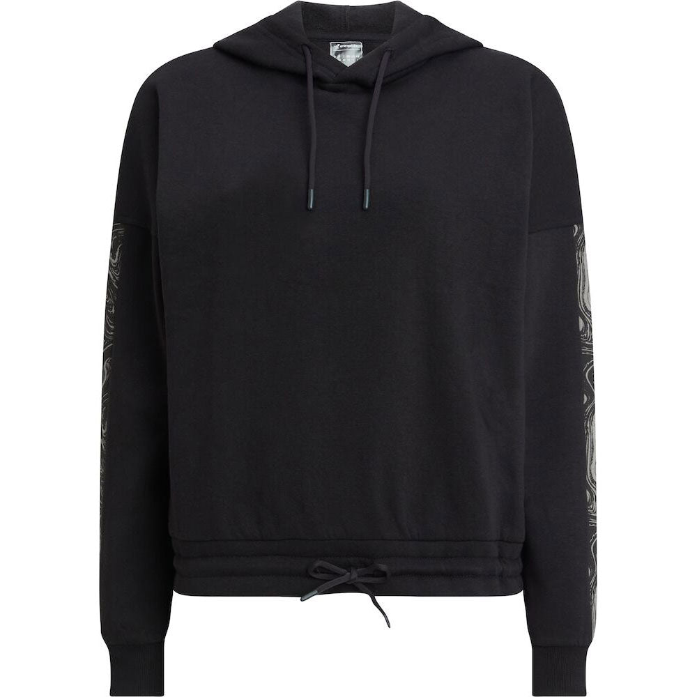 سويت شيرت بغطاء رأس من Energetics Jacy للنساء، أسود