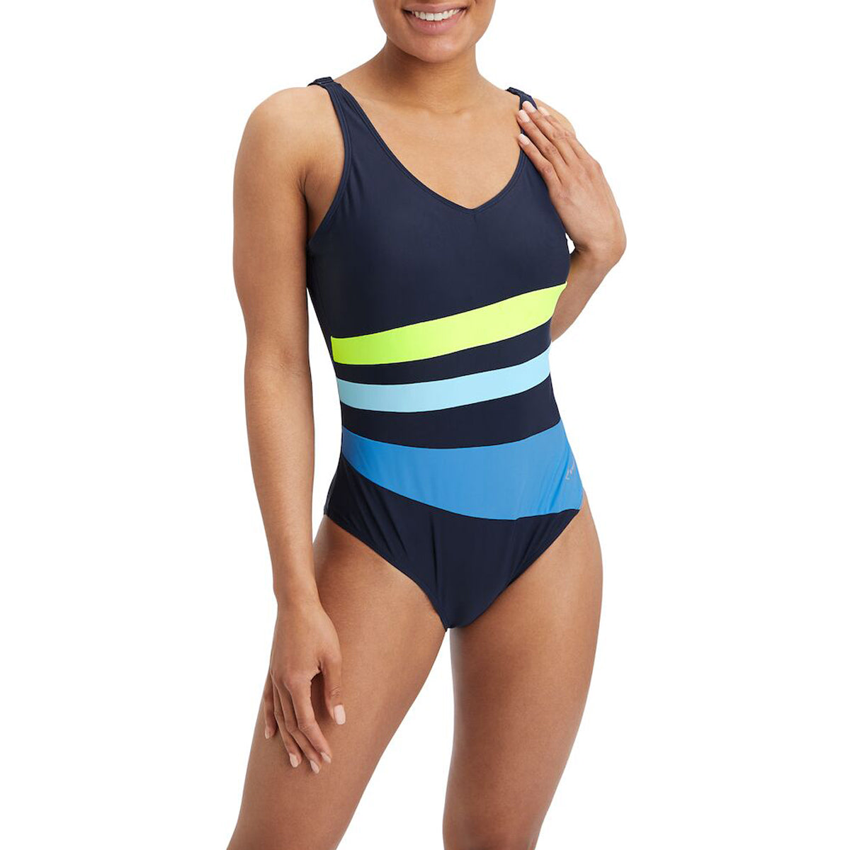 Energetics F&S Felice Swimsuit For Women, Navy