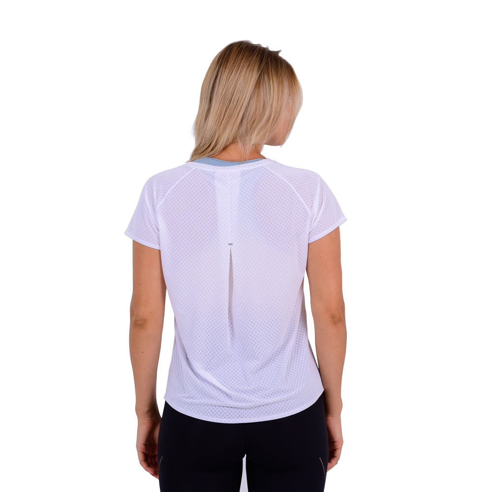 Anta Sports T-Shirt For Women, Purple White