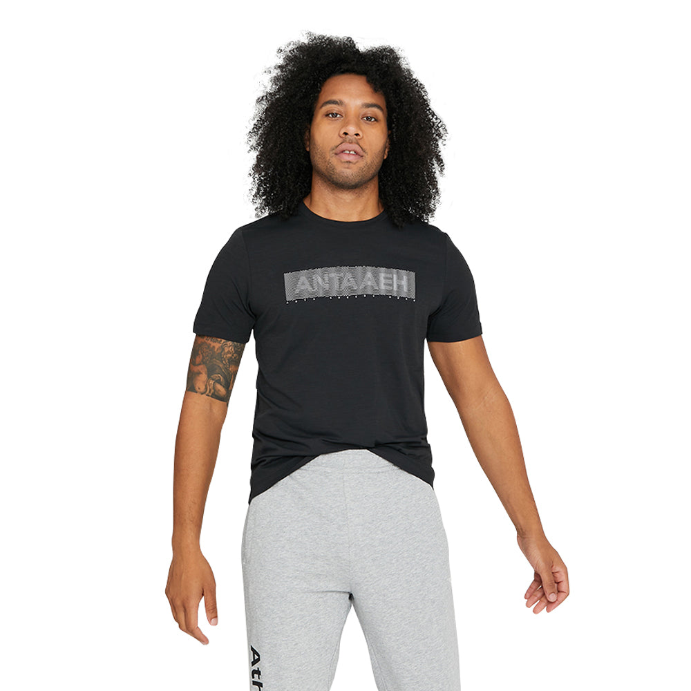 Anta Cross Training T-Shirt For Men, Black