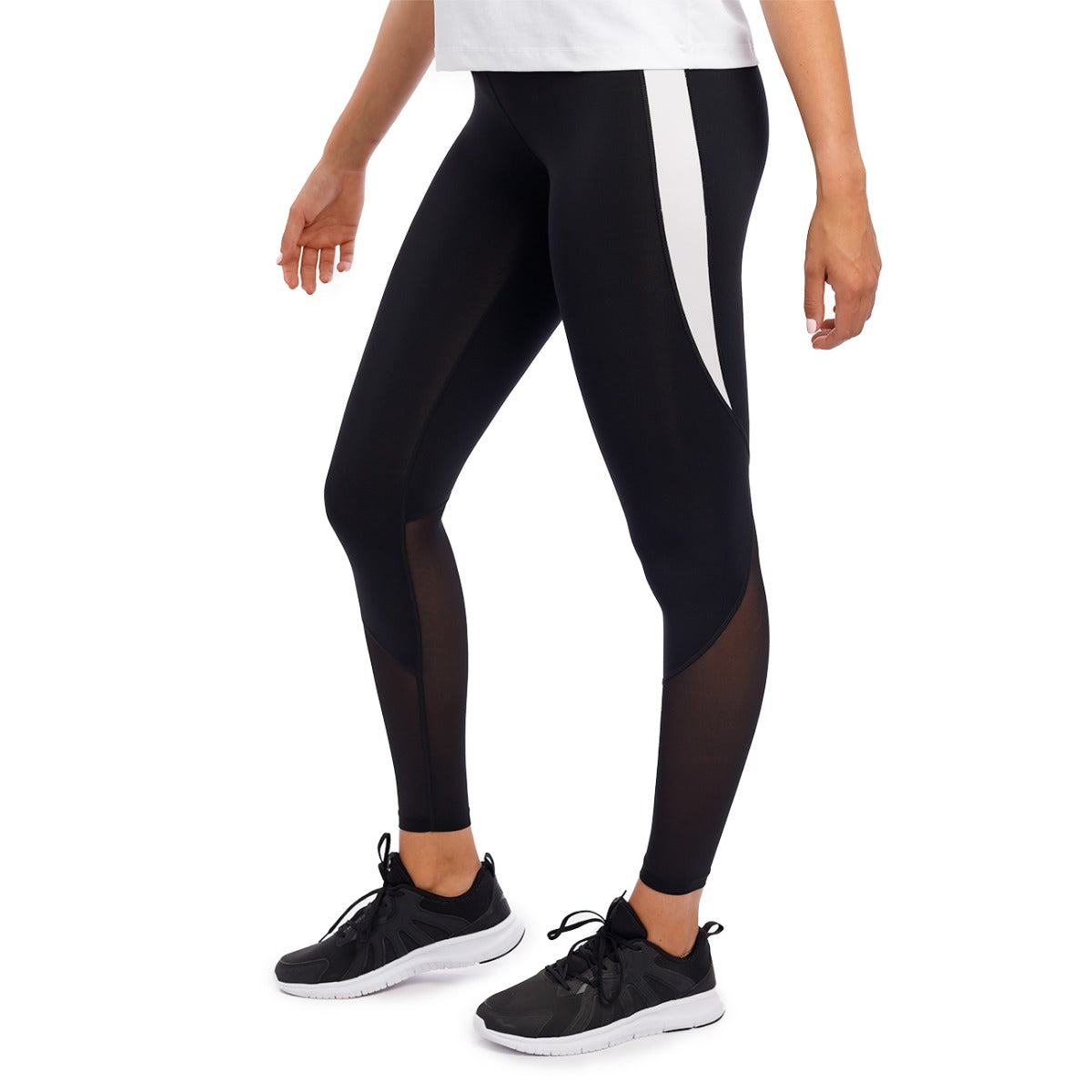 بنطال ضيق مطاطي للنساء من انتا، أسود