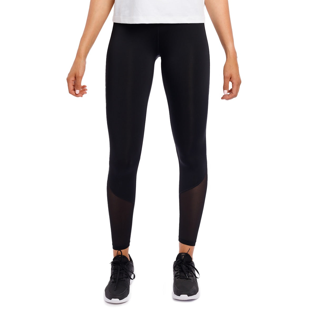 Anta Elastic Tight Leggings For Women, Black