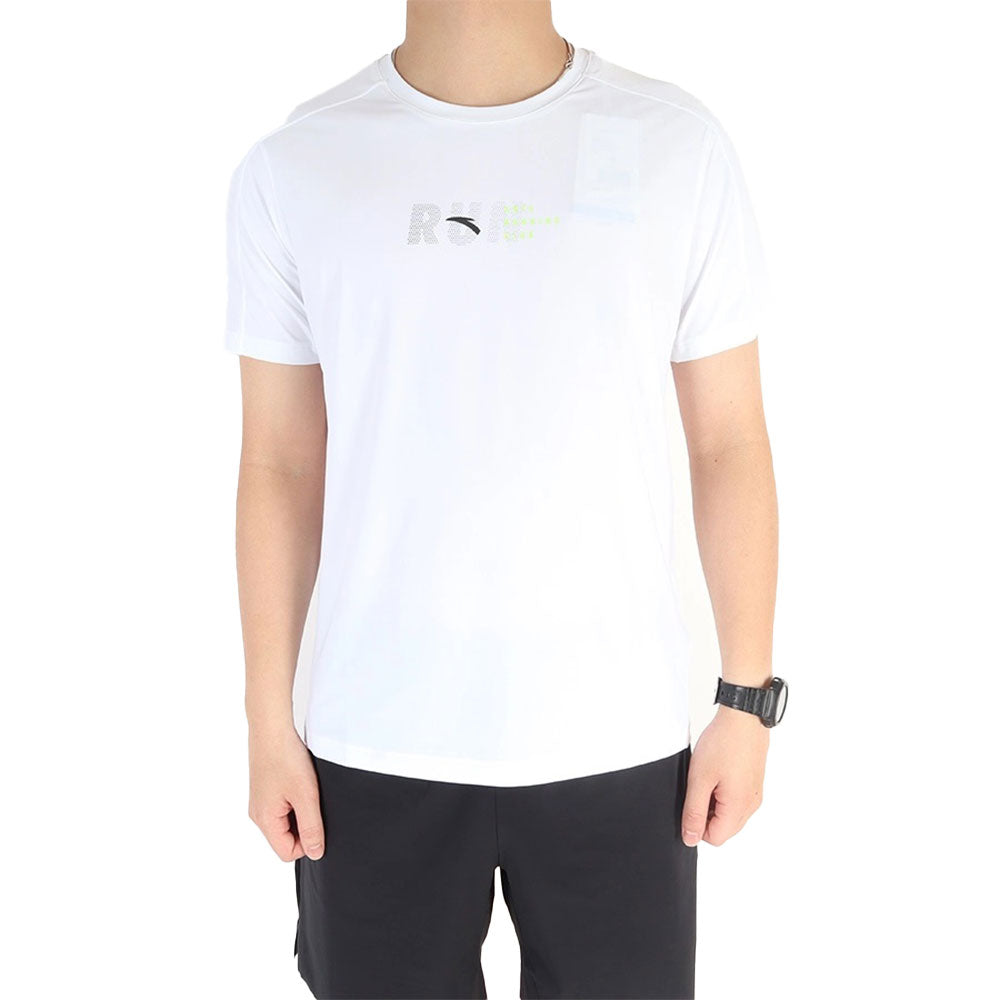 Anta Running T-Shirt For Men, White