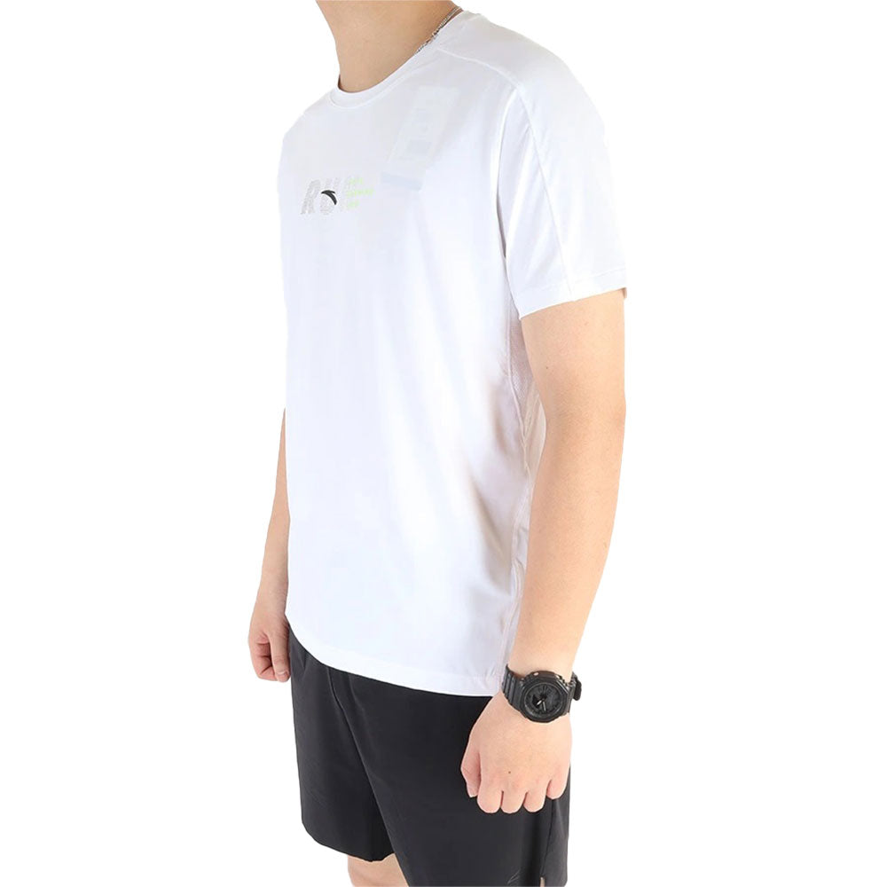 Anta Running T-Shirt For Men, White