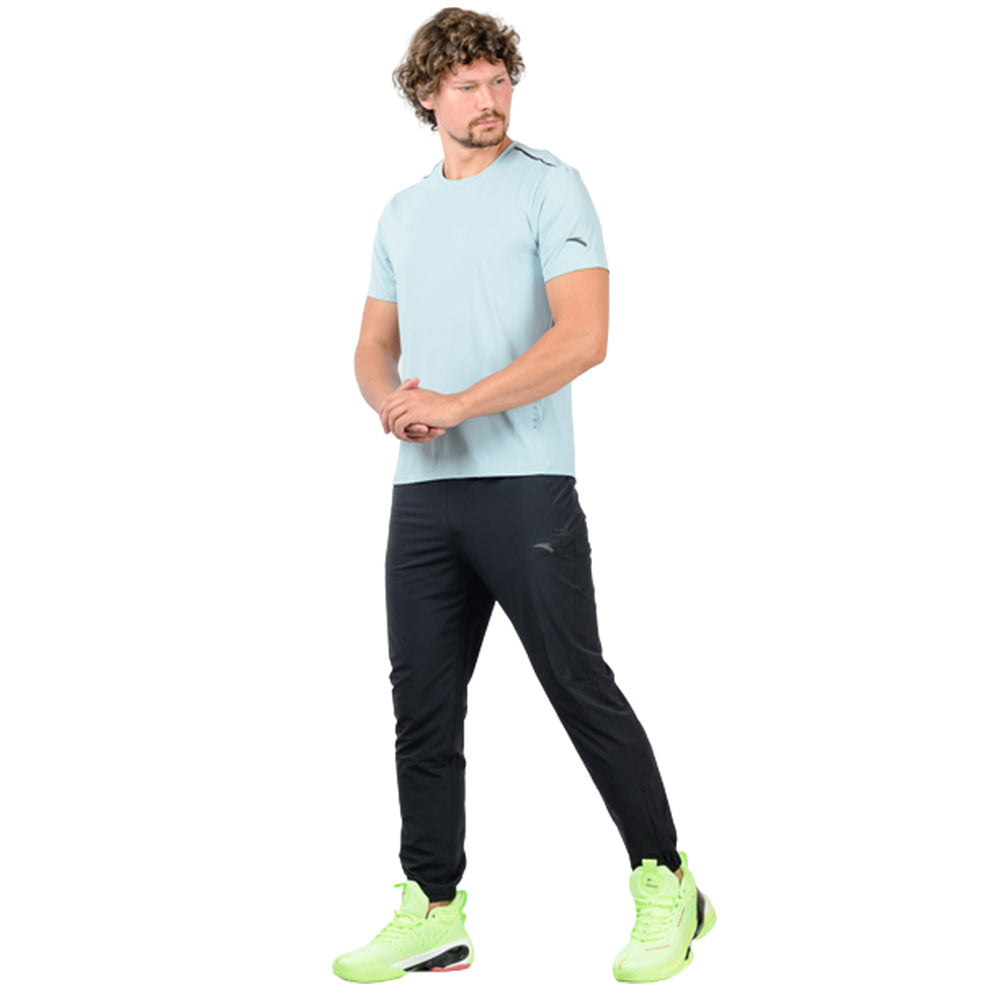 Anta Running Pants For Men, Basic Black