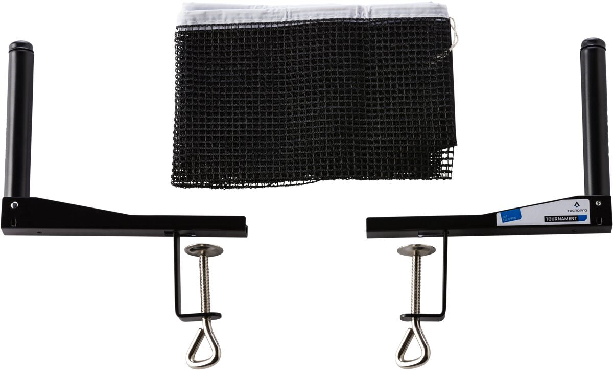 Tecnopro Table Tennis Net Set For Unisex, Black