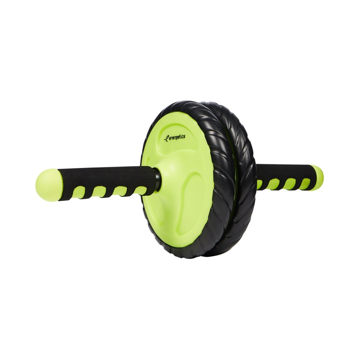 Energetics Fitness Ab Roller Pro For Unisex, Black & Yellow