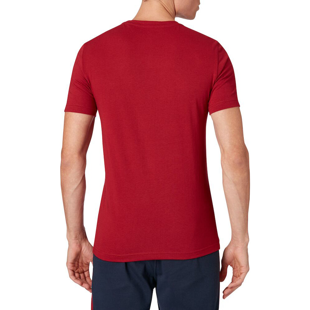 Energetics Garek Ux Lifestyle T-Shirt For Men, Dark Red