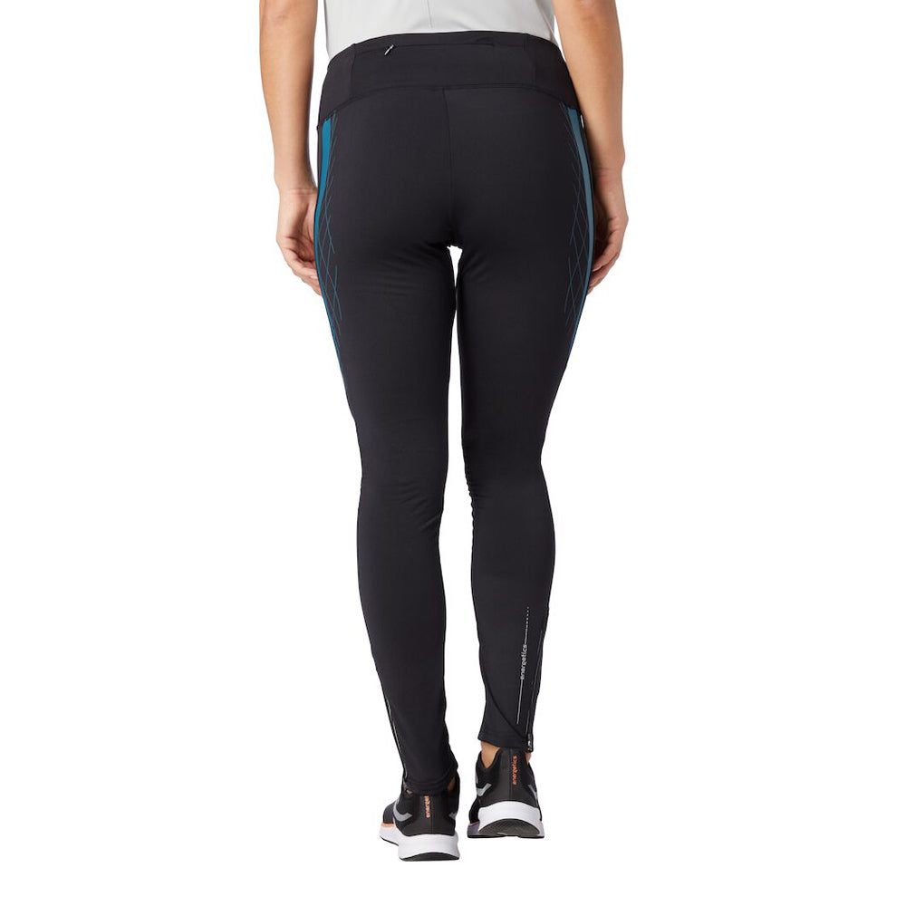 Energetics Comfort Elastic Pants For Women, Black & Blue
