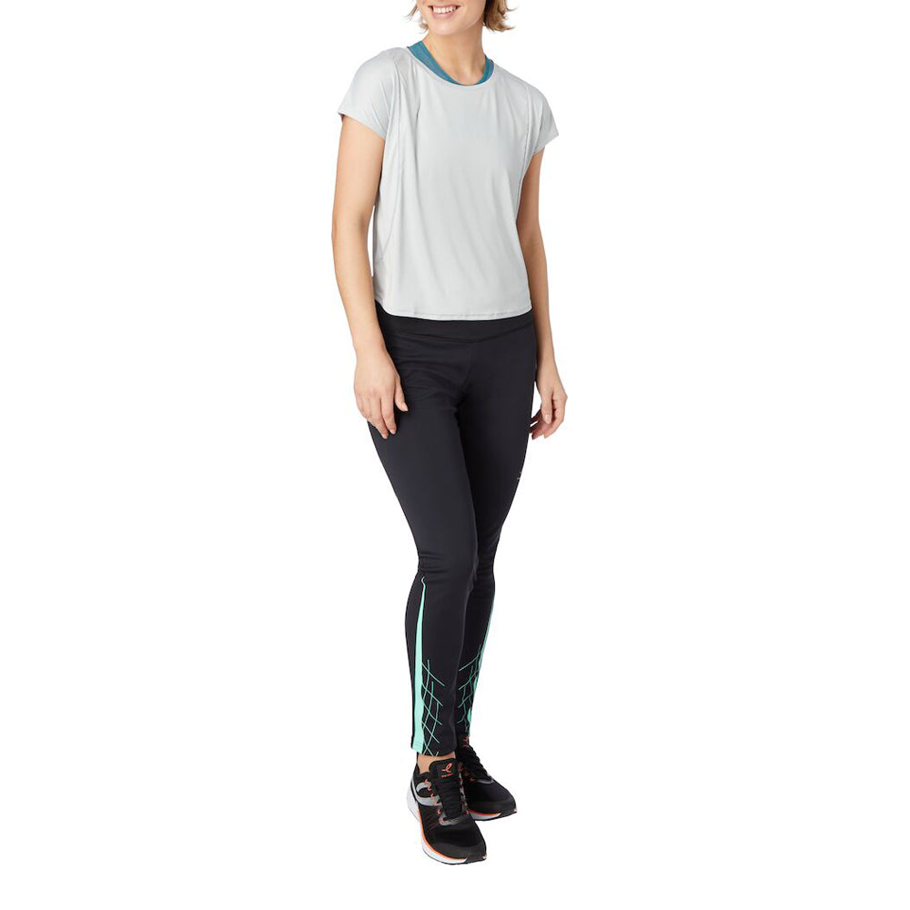 بنطال Energetics Comfort Elastic للنساء، باللونين الأسود والأزرق