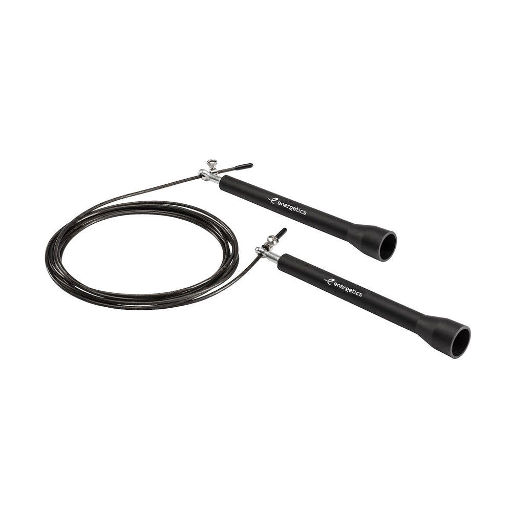 Energetics Fitness High Speed Rope For Unisex, Black & Yellow