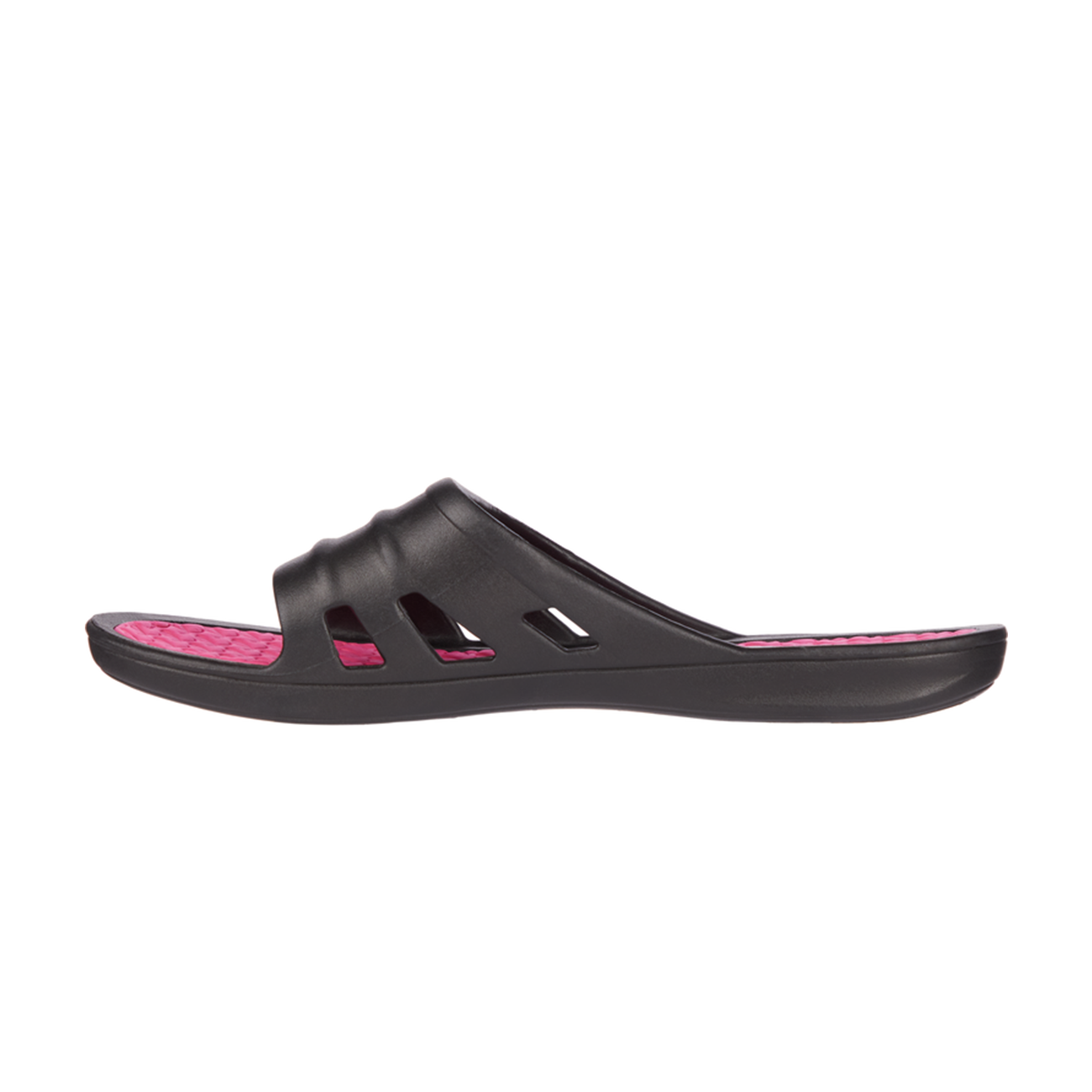 Energetics Slide Shui Flip-Flops For Women, Black & Pink