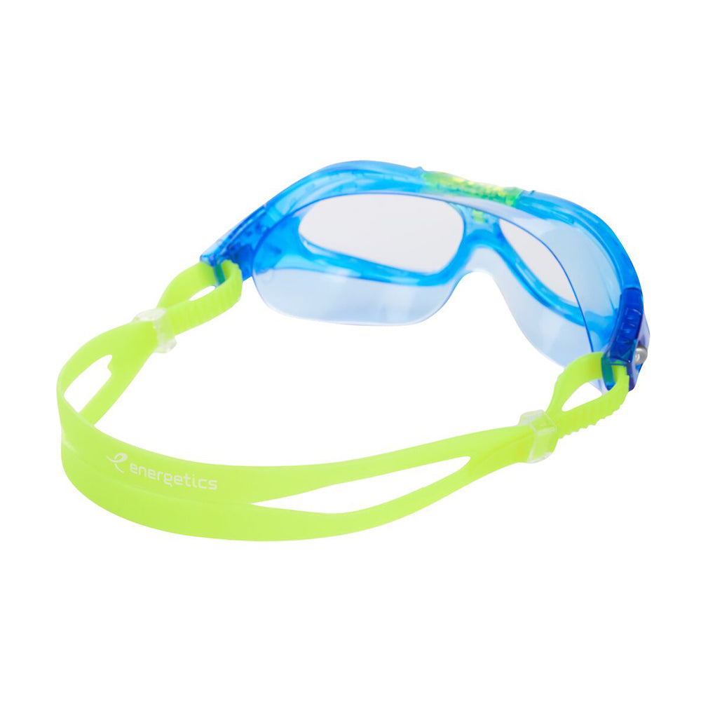 نظارات السباحة Energetics للأطفال، باللون الأزرق والليموني