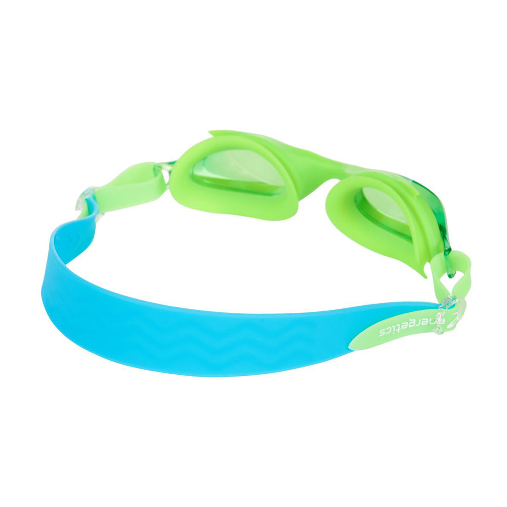 نظارات السباحة Energetics للأطفال، باللونين الأخضر والأزرق
