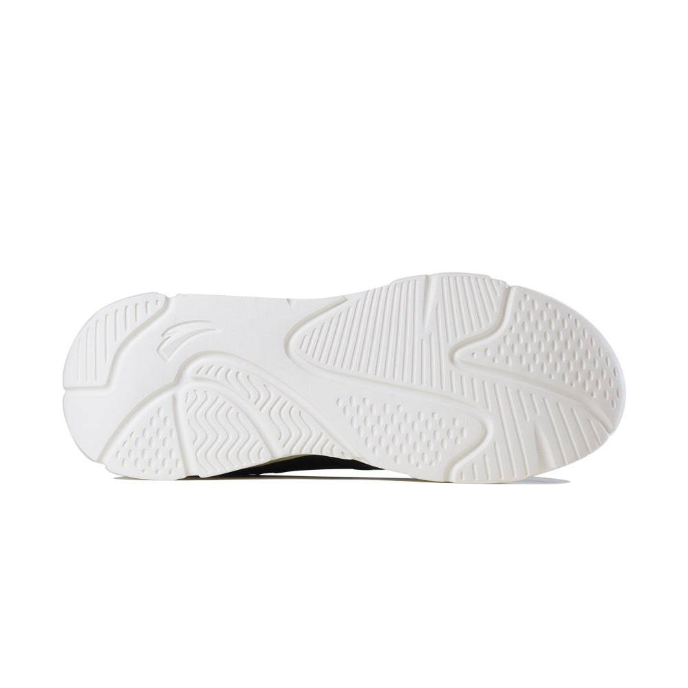 حذاء كاجوال أنتا للرجال، أبيض وأسود