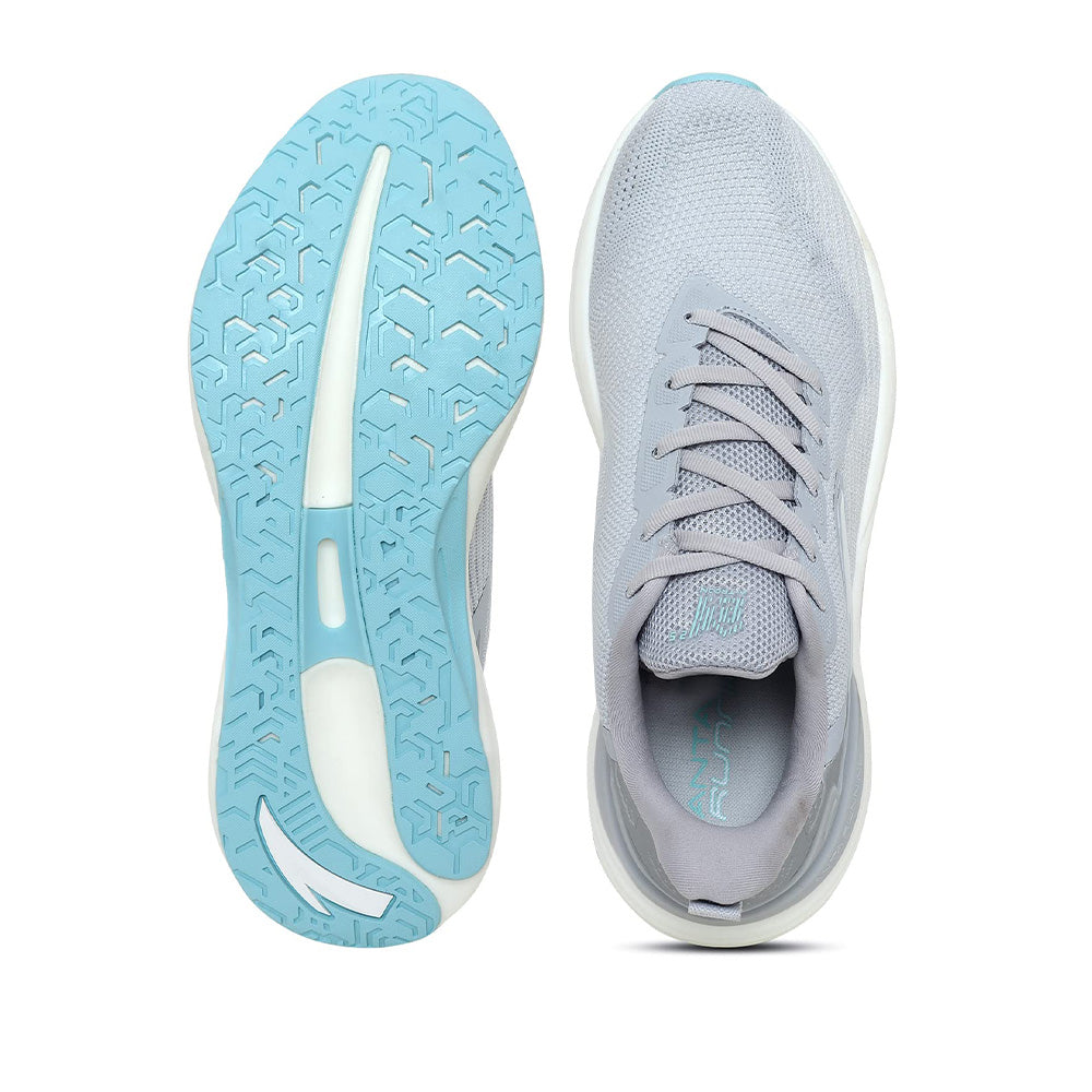 Anta Running Shoes For Men, Grey & Silver