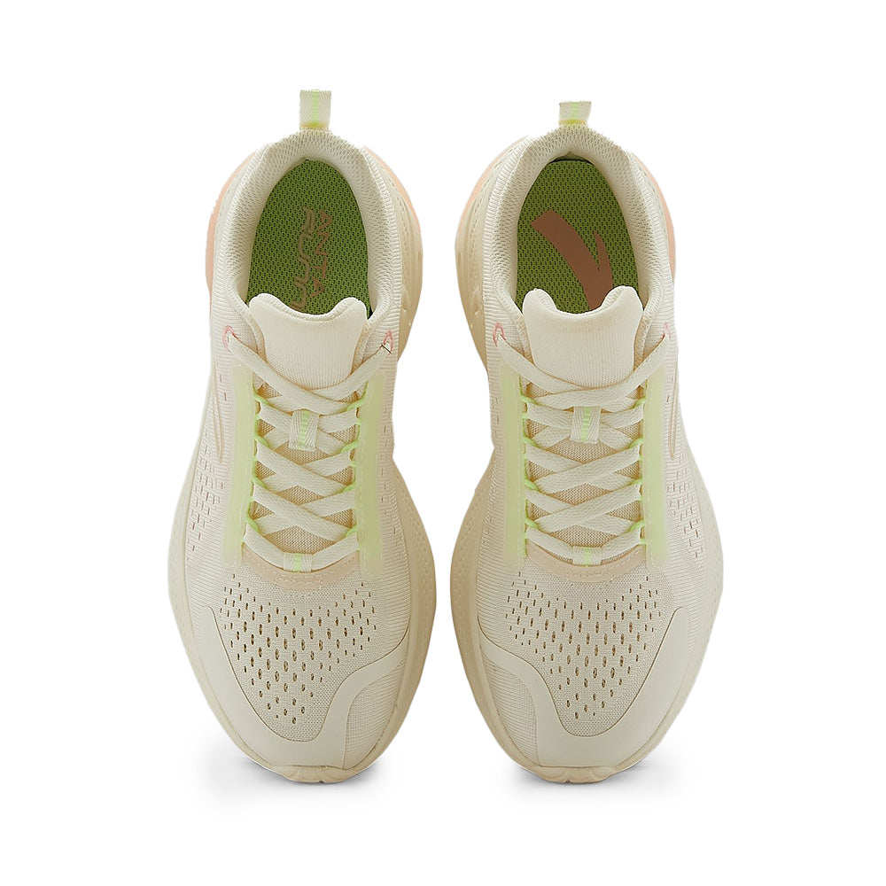Anta Running Shoes For Women, White & Green