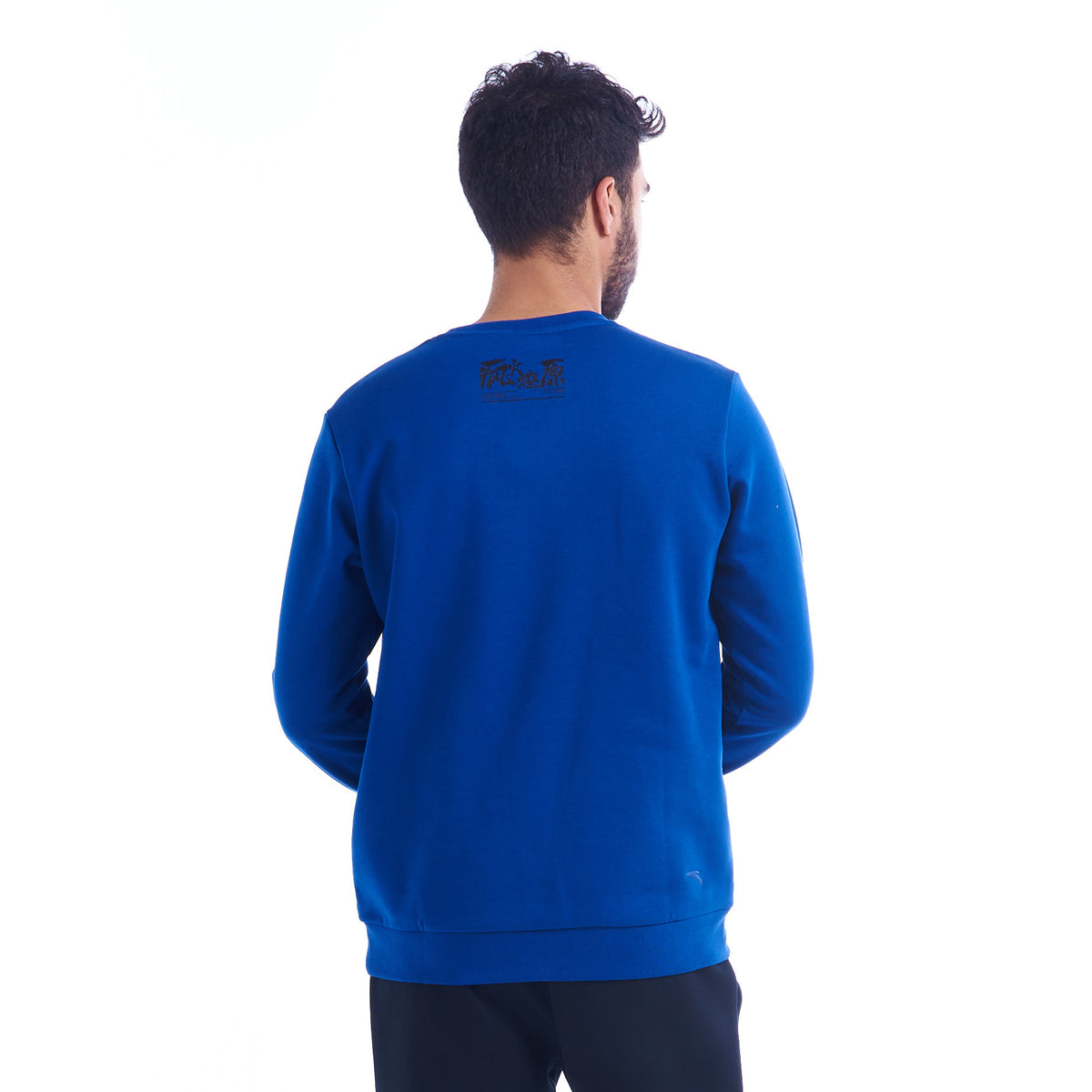 Anta Sweatshirt For Men, Blue