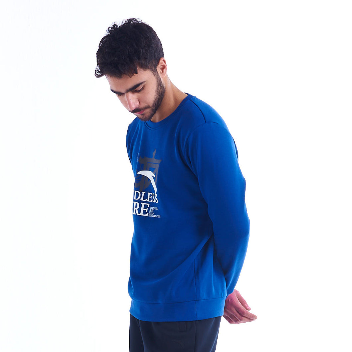 سويت شيرت انتا للرجال، ازرق