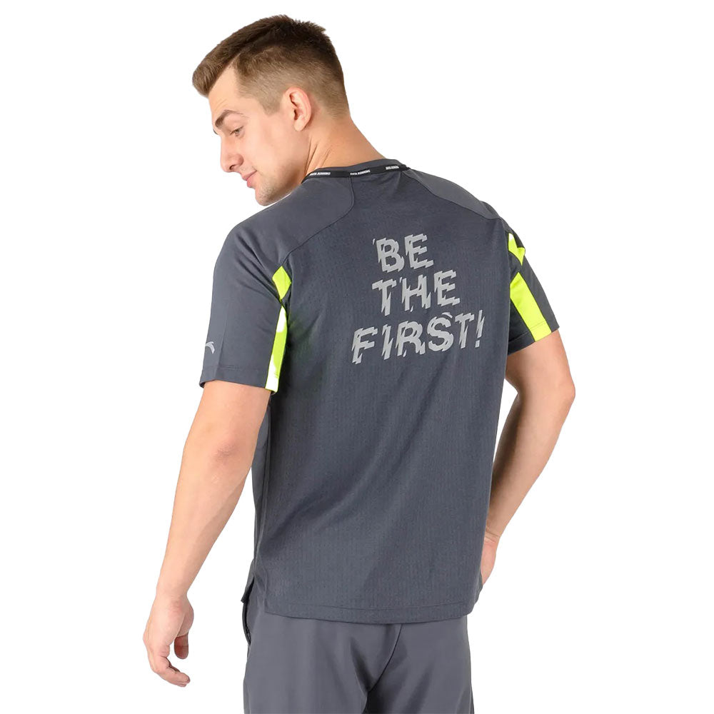 Anta Running T-Shirt For Men, Grey