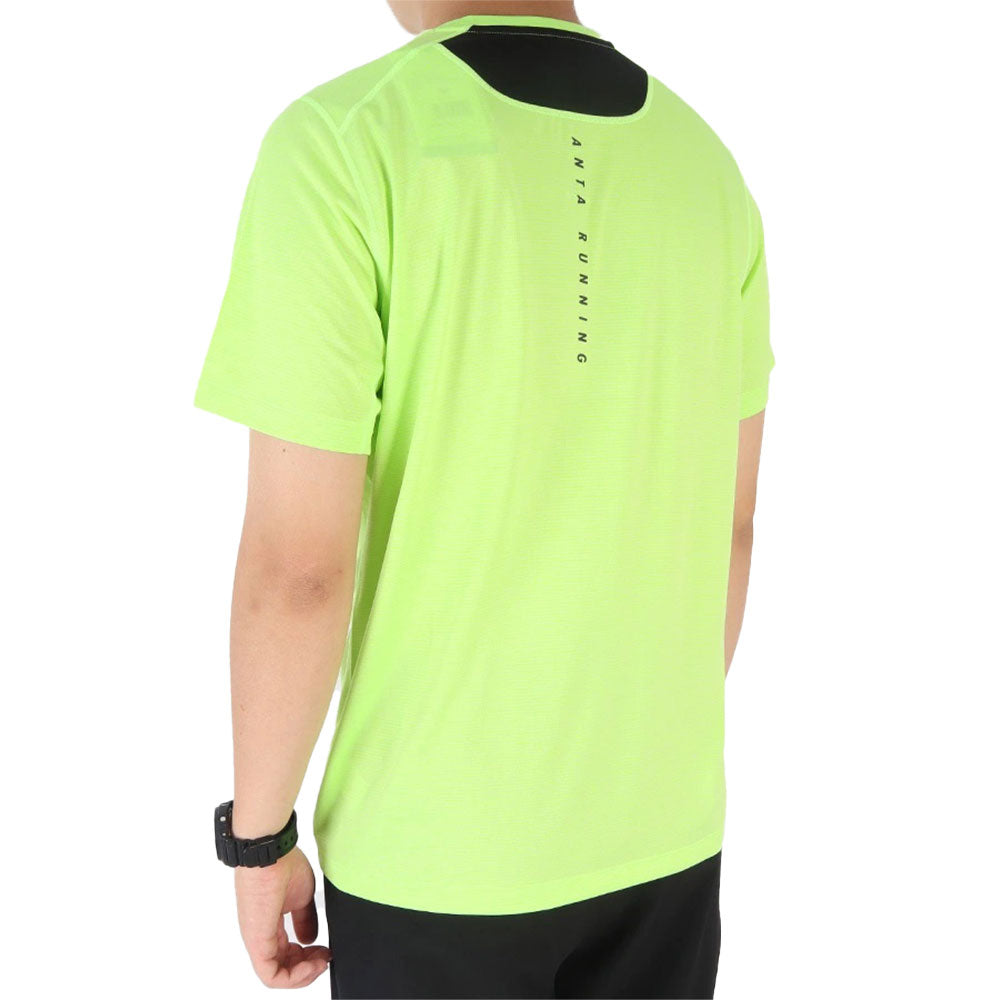 Anta Running T-Shirt For Men, Green