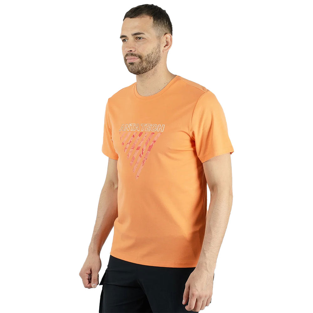 Anta Cross Training T-Shirt For Men, Orange